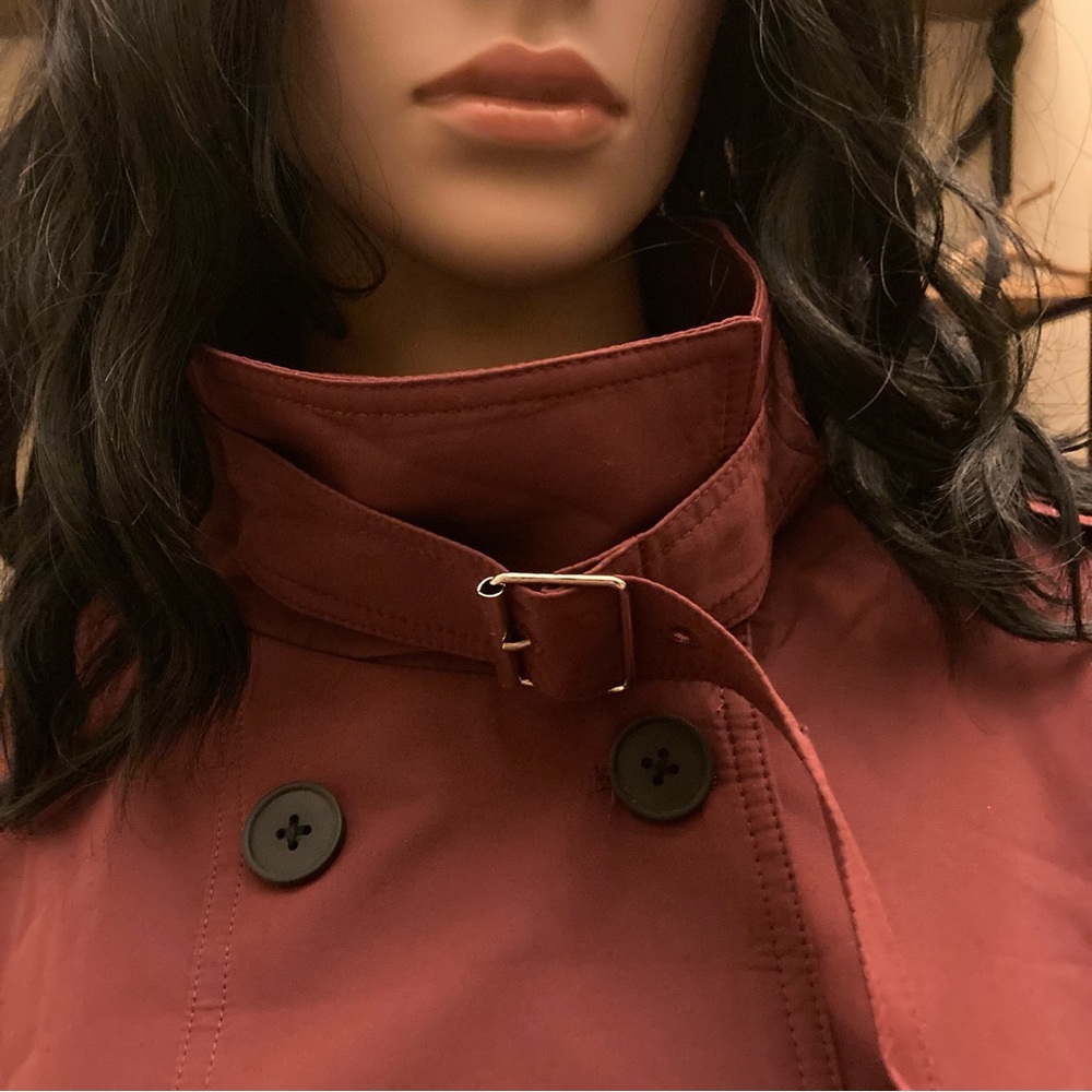 Vintage Loose Trench Jacket - Picture 5 of 8
